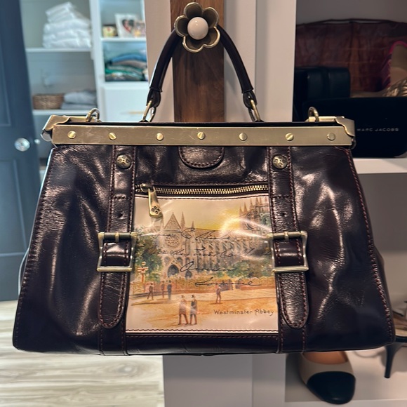 Patricia Nash Collina Westminister Abbey Satchel - Picture 1 of 12